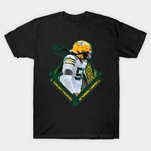 DEVONDRE CAMPBELL GREEN BACK PACKERS T-Shirt